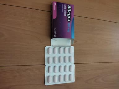 アレグラ(Allegra)180mg 【1箱20錠】 レビュー投稿画像 サムネイル