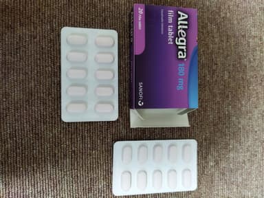 アレグラ(Allegra)180mg 【1箱20錠】 レビュー投稿画像 サムネイル