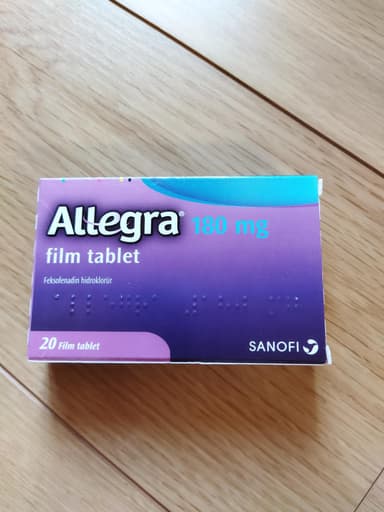 アレグラ(Allegra)180mg 【1箱20錠】 レビュー投稿画像 サムネイル
