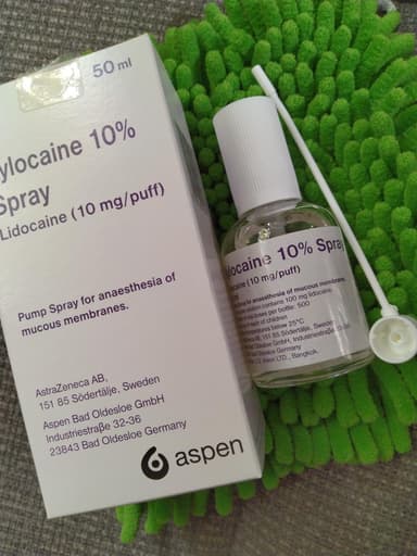キシロカイン10％スプレー 【1本50ml】 レビュー投稿画像 サムネイル