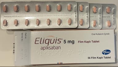 エリキュース5mg 【1箱56錠】 レビュー投稿画像 サムネイル