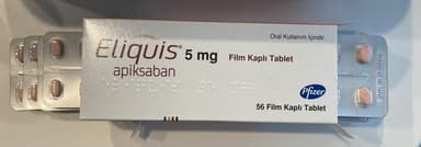 エリキュース5mg 【1箱56錠】 レビュー投稿画像 サムネイル