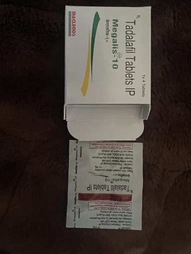 [シアリスジェネリック]メガリス10mg 【1箱4錠】 レビュー投稿画像 サムネイル