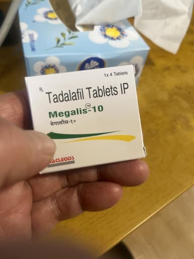 [シアリスジェネリック]メガリス10mg 【1箱4錠】 レビュー投稿画像 サムネイル