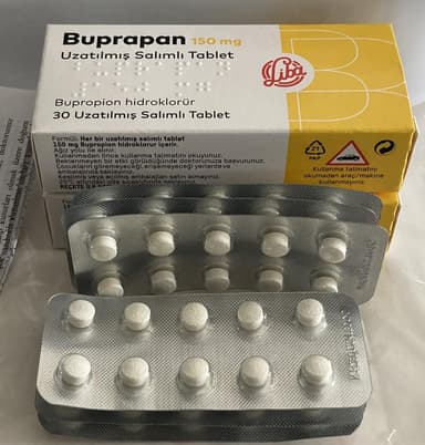 [ザイバンジェネリック]ブプラパン150mg 【1箱30錠】 レビュー投稿画像 サムネイル