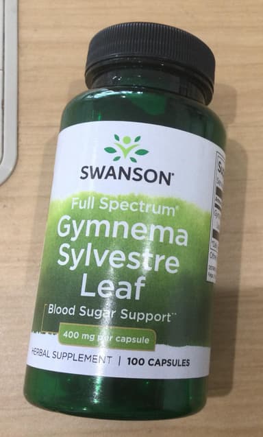 [Swanson]フルスペクトラムギムネマシルベスタリーフ400mg 【1本100カプセル】 レビュー投稿画像 サムネイル