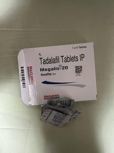 [シアリスジェネリック]メガリス20mg 【1箱4錠】 レビュー投稿画像 サムネイル