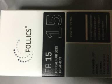 [FOLLICS]フォリックス FR15 ローション(ミノキシジル15％) 【1本60ml】 レビュー投稿画像 サムネイル