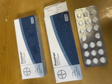 プロビロン25mg 【1箱20錠】 レビュー投稿画像 サムネイル