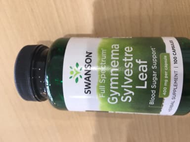 [Swanson]フルスペクトラムギムネマシルベスタリーフ400mg 【1本100カプセル】 レビュー投稿画像 サムネイル