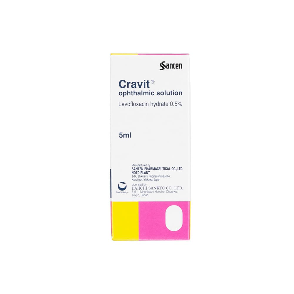 クラビット点眼液0.5% 【1本5ml】