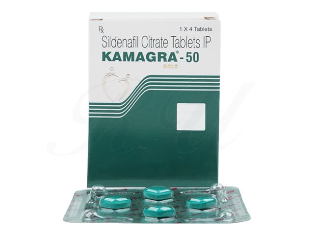 カマグラゴールド50mg 【1箱4錠】