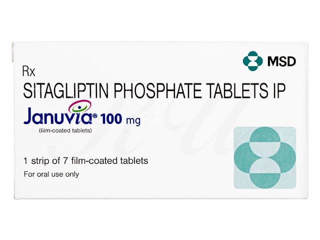 ジャヌビア100mg 【1箱7錠】