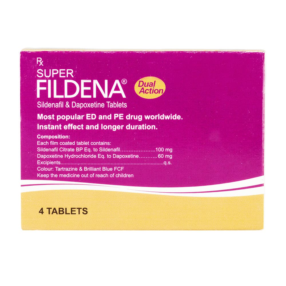 スーパーフィルデナ100mg+60mg 【1箱4錠】