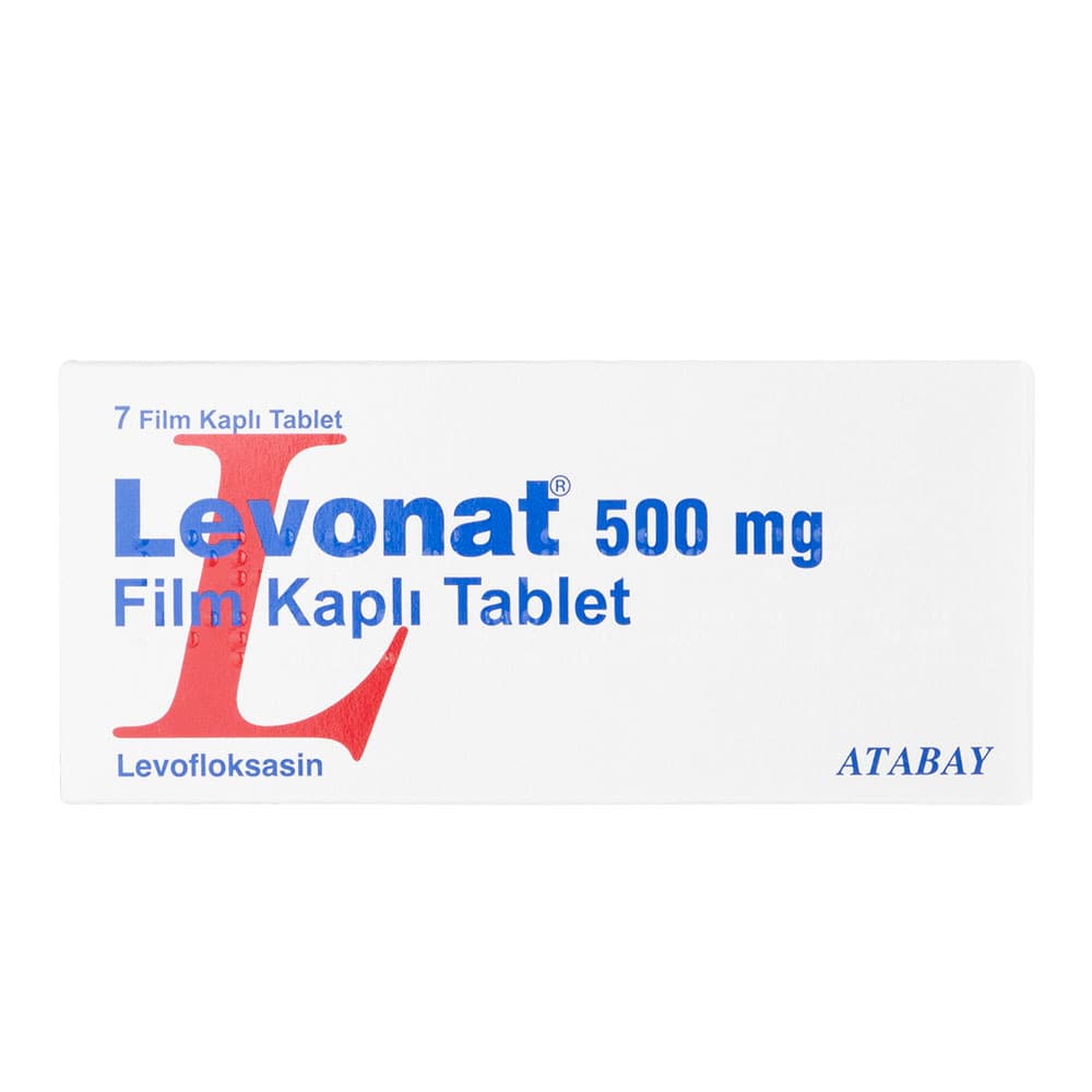 [クラビットジェネリック]レボナット500mg 【1箱7錠】