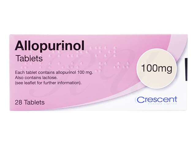 [ザイロリックジェネリック]アロプリノール100mg 【1箱28錠】