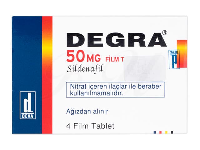 商品画像: [バイアグラジェネリック]デグラ50mg 【1箱4錠】