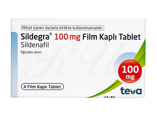 [バイアグラジェネリック]シルデグラ100mg 【1箱4錠】