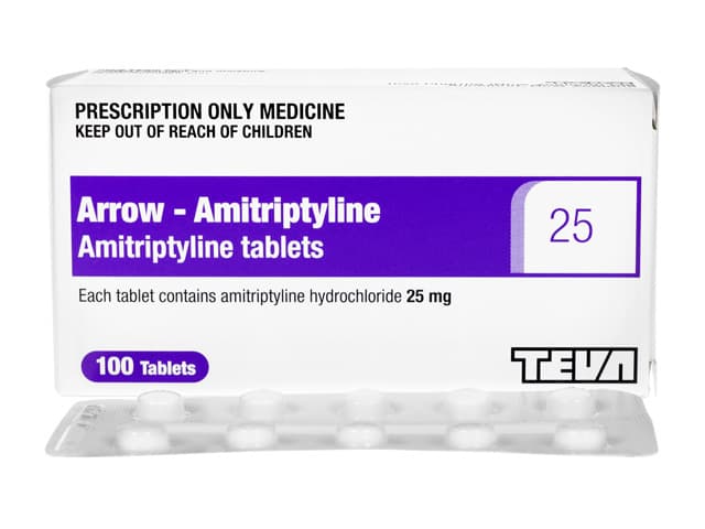 [トリプタノールジェネリック]アミトリプチリン25mg 【1箱100錠】