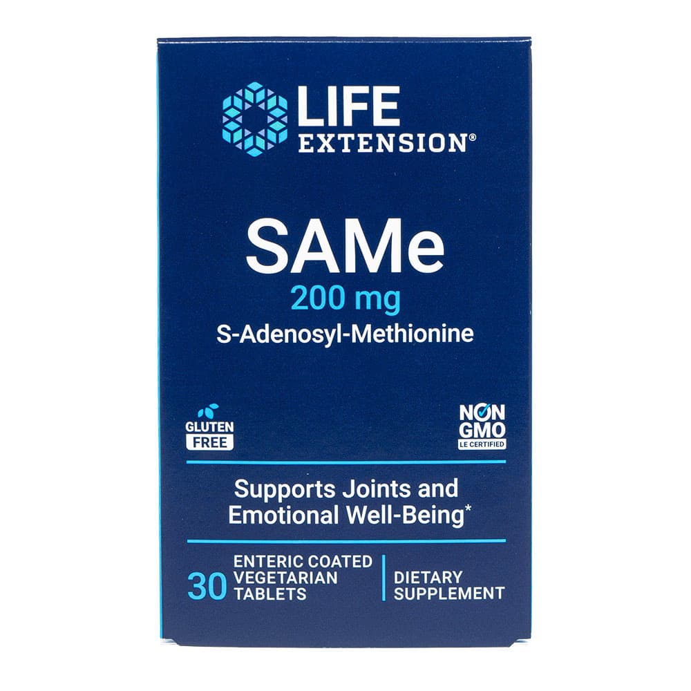 [LIFE EXTENSION]SAMe200mg 【1箱30錠】