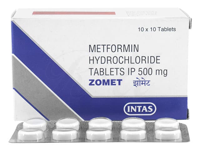 [メトグルコジェネリック]ゾメット500mg 【1箱100錠】