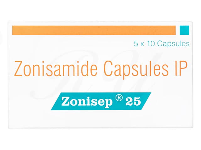 [エクセグランジェネリック]ゾニセップ25mg 【1箱50カプセル】