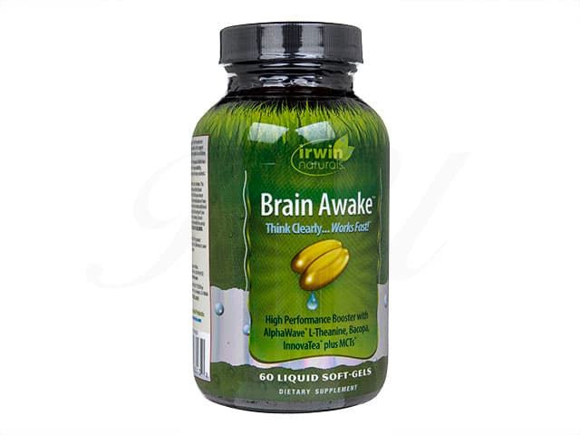 [irwin naturals]ブレインアウェイク 【1本60リキッドソフトジェル】