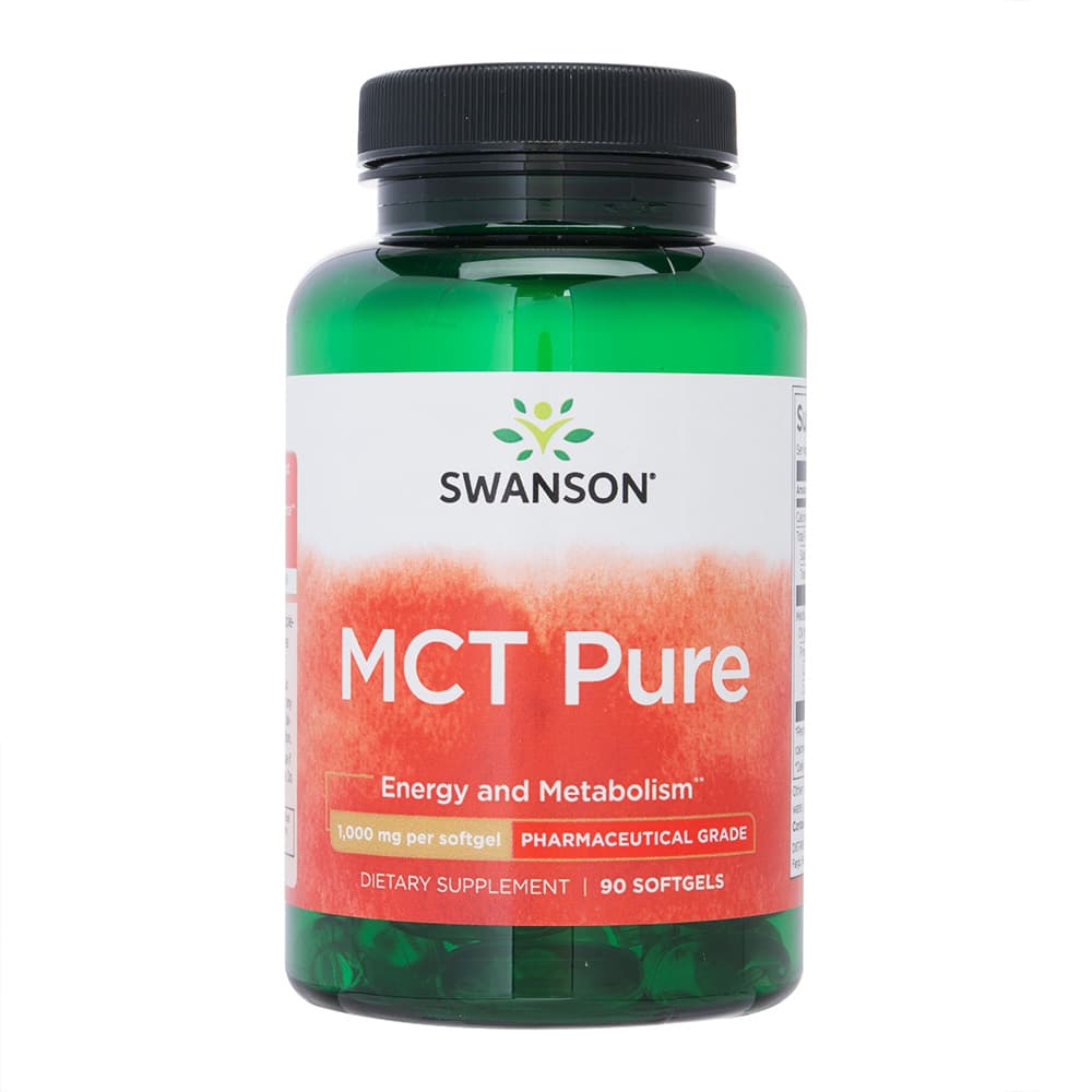 [SWANSON]MCTピュア1000mg 【1本90ソフトジェル】