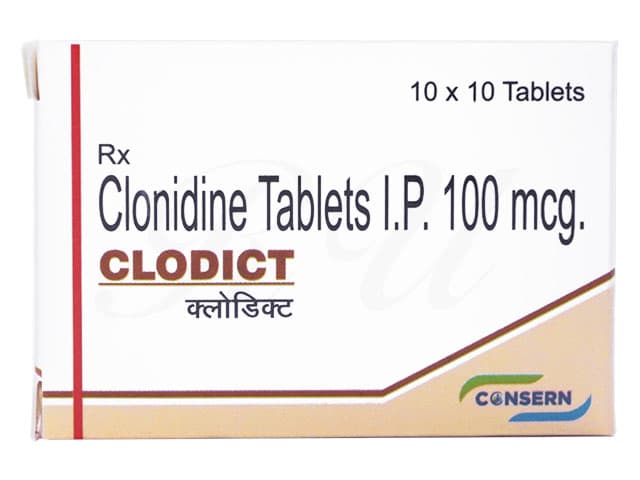 [カタプレスジェネリック]クロジクト100mcg 【1箱100錠】