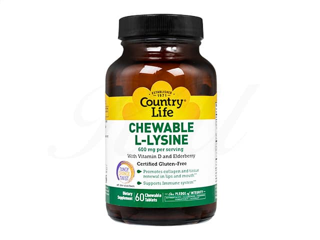 [CountryLife]チュアブルLリジン600mg 【1本60チュアブル錠】