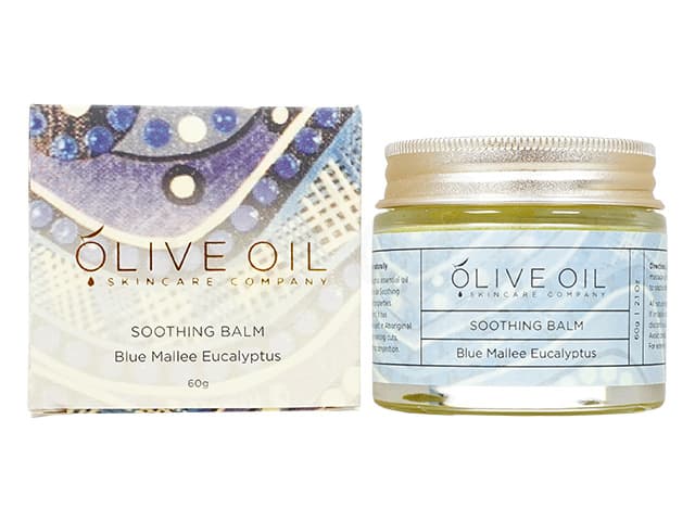 [OliveOil]スージングバーム ブルーマリーユーカリ 【1本60g】