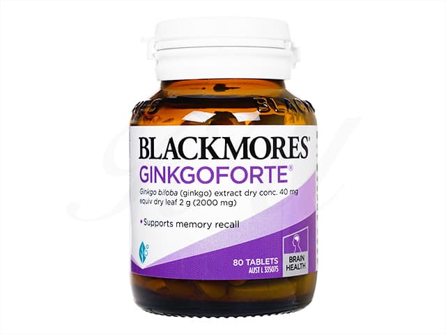 [BLACKMORES]ギンコフォルテ2000mg 【1本80錠】