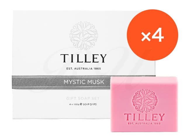 [TILLEY]ソープ(ミスティックムスク) 【100g×4個】