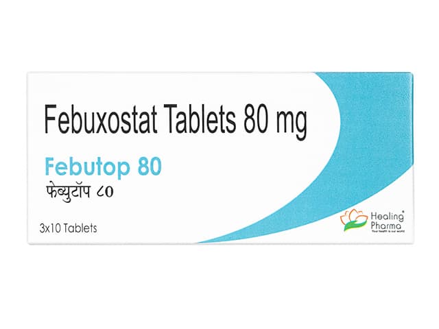[フェブリクジェネリック]フェブトップ80mg 【1箱30錠】