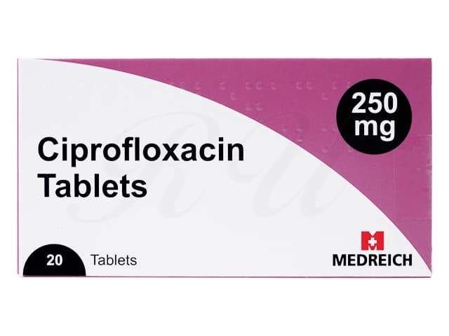 [シプロキサンジェネリック]シプロフロキサシン250mg 【1箱20錠】