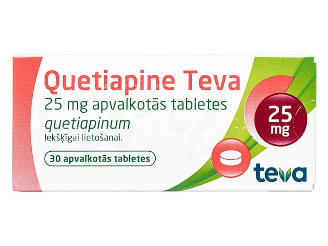 [セロクエルジェネリック]クエチアピン25mg 【1箱30錠】