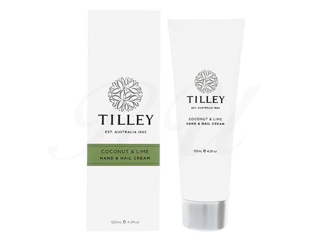 [TILLEY]ハンド＆ネイルクリーム(ココナッツ＆ライム) 【1本125ml】