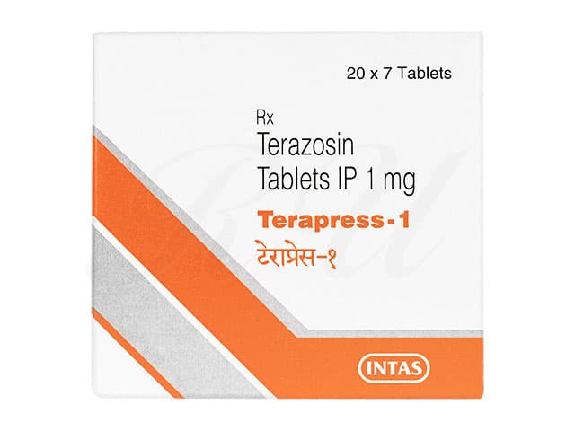 [バソメットジェネリック]テラプレス1mg 【1箱140錠】