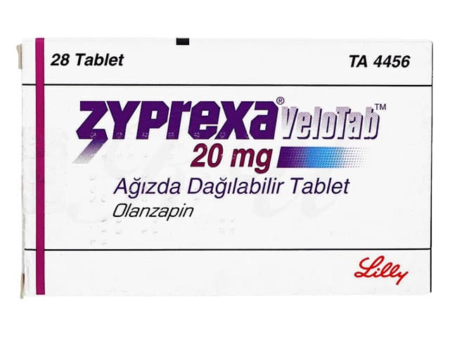 [ジプレキサザイディス海外版]ジプレキサベロタブ20mg 【1箱28錠】