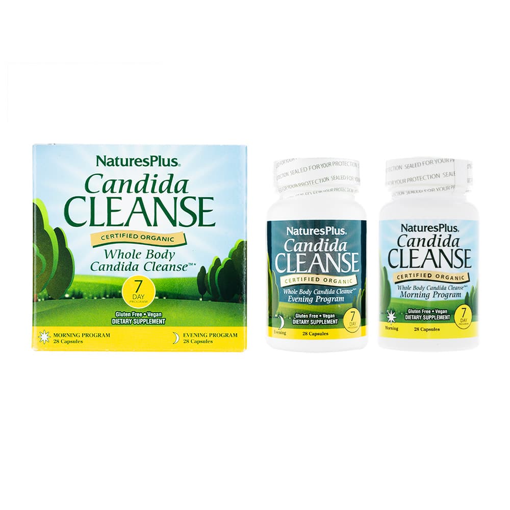 [Nature's Plus]カンジダクレンズ 7デイプログラム 【1箱28錠 x 2本】
