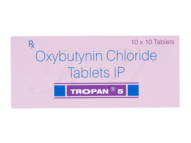 [ポラキスジェネリック]トロパン5mg 【1箱100錠】