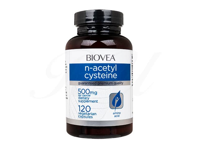 [BIOVEA]N-アセチルシステイン500mg 【1本120ベジカプセル】