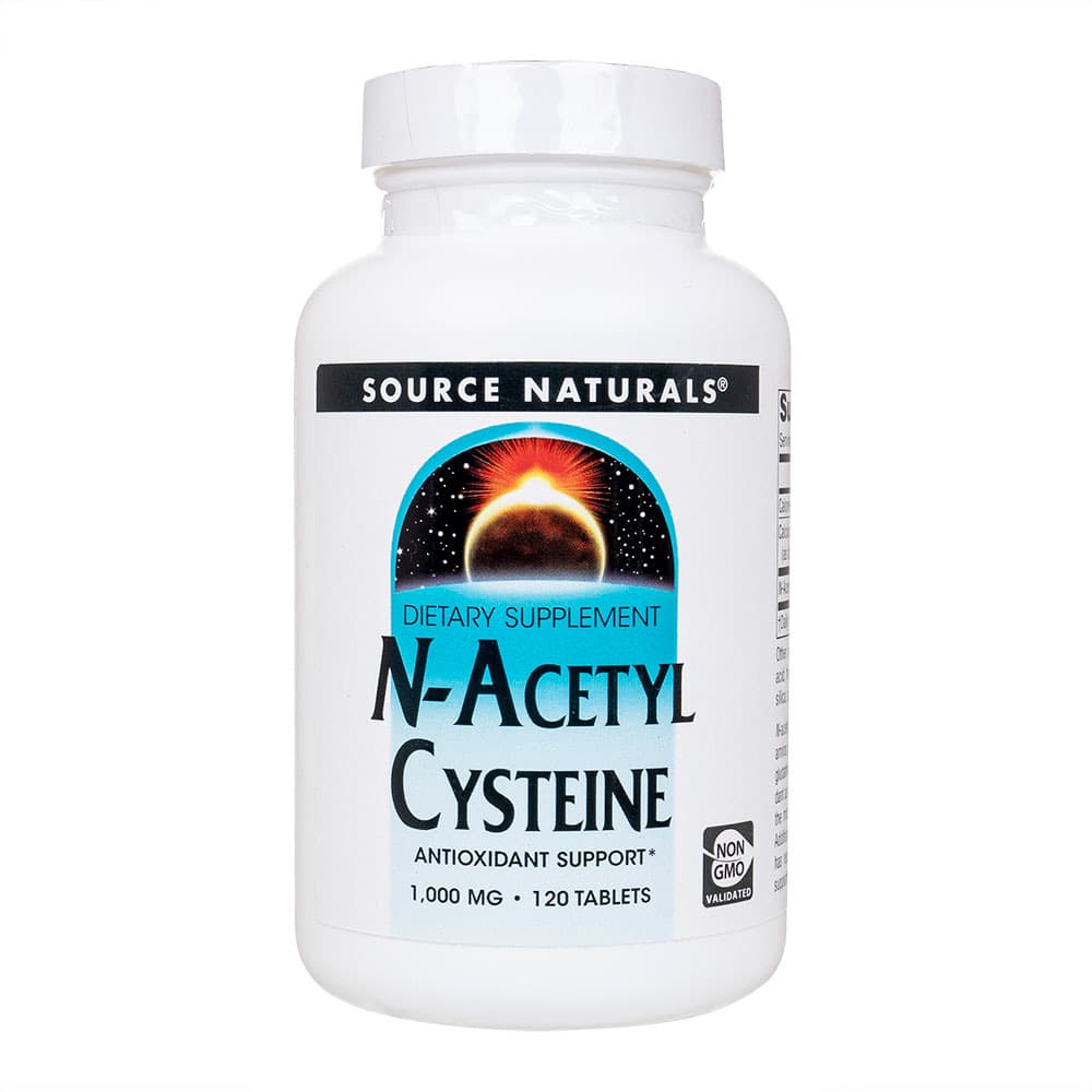 [SOURCE NATURALS]Nアセチルシステイン1000mg 【1本120錠】