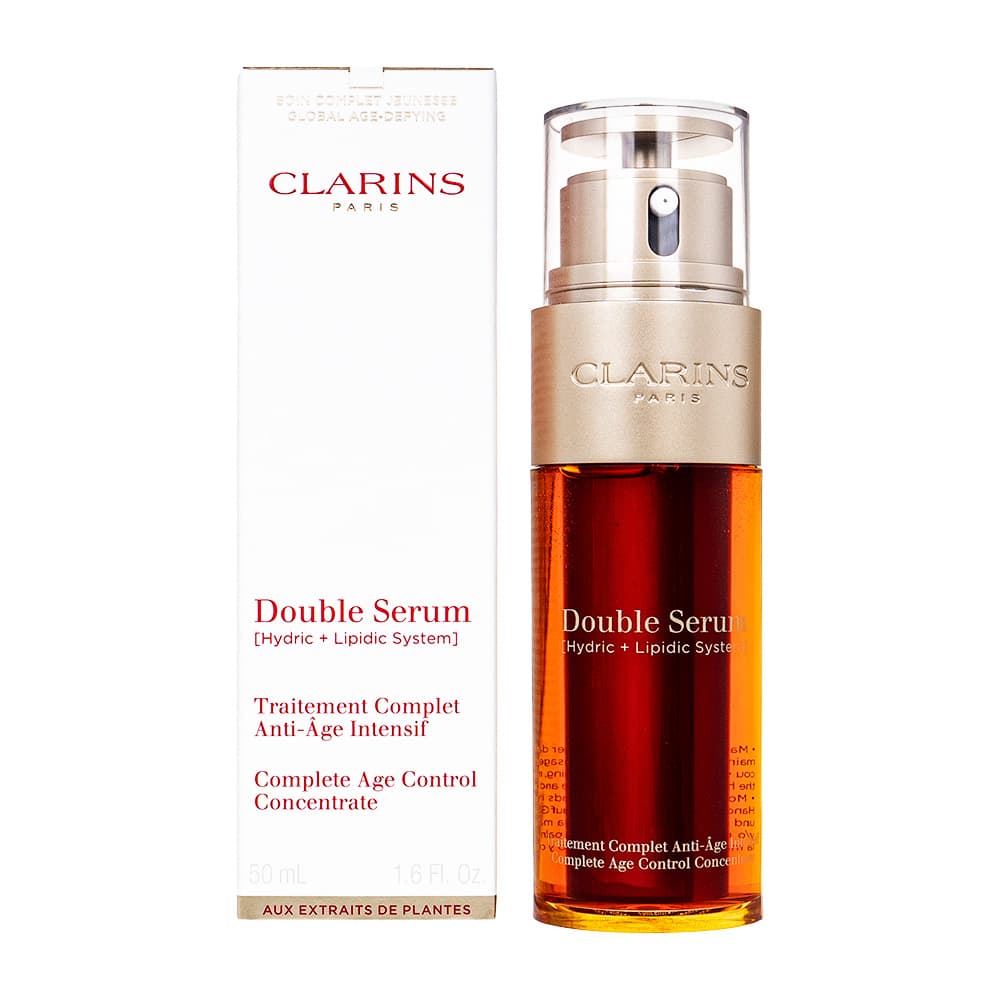 ダブルセラム コンプリートエイジコントロールコンセントレイト[CLARINS] 【1本50ml】