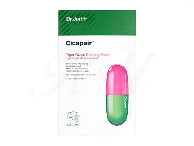 [Dr.Jart+]Cicapairタイガーグラス カーミングマスク 【1箱24g x 5枚】