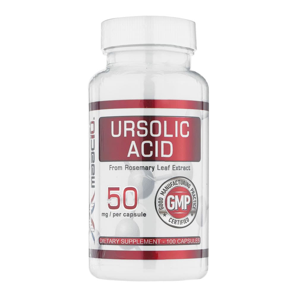 [maac10]ウルソール酸50mg 【1本100カプセル】