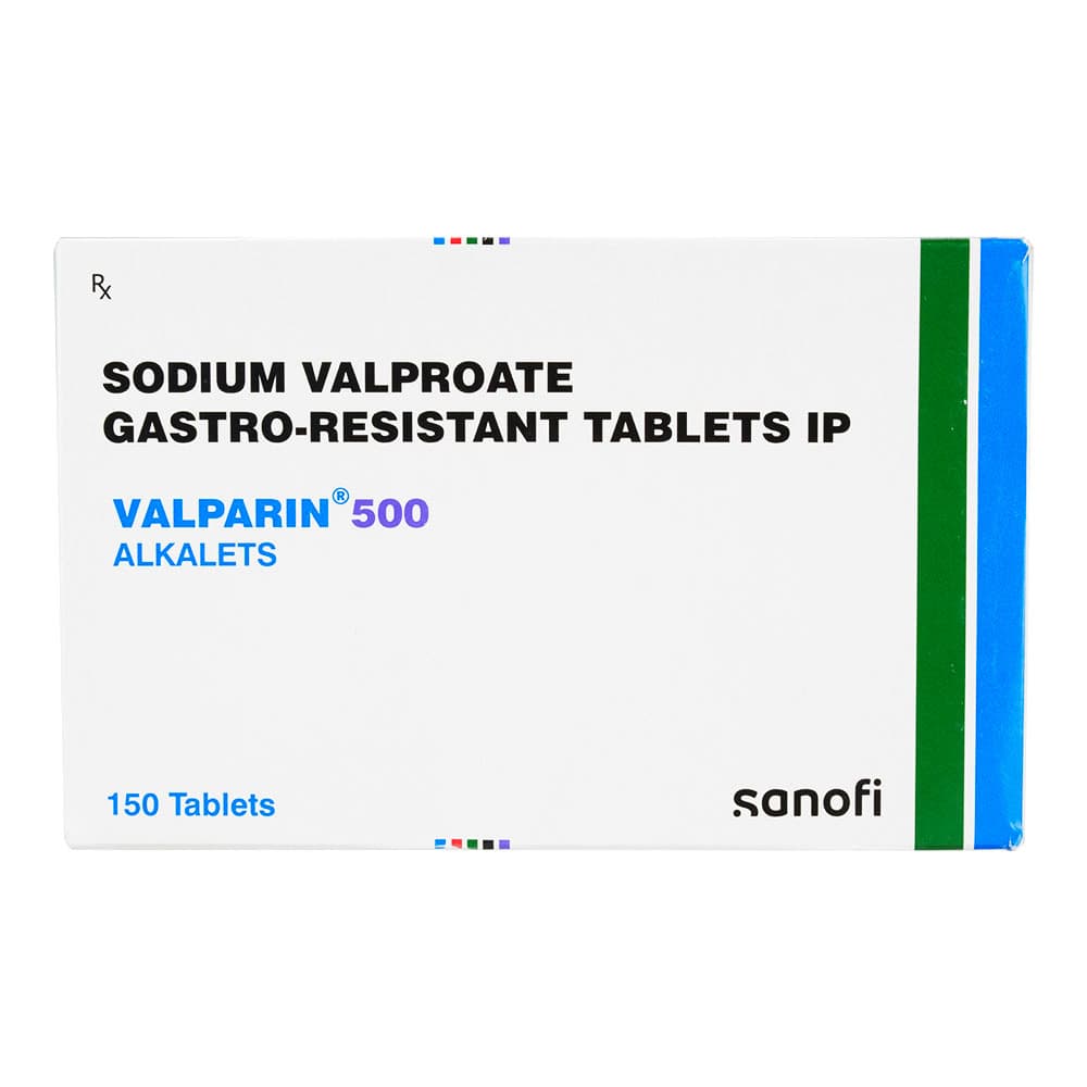 [デパケンジェネリック]バルパリン500mg 【1箱150錠】
