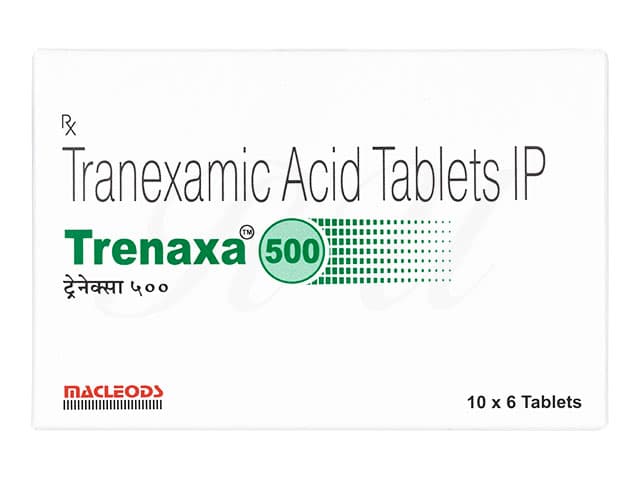[トランサミンジェネリック]トレナクサ500mg 【1箱60錠】