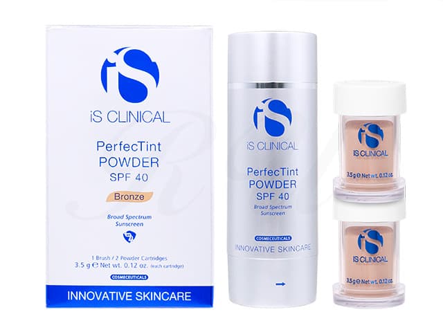 [iS CLINICAL]パーフェクティントパウダーSPF40(ブロンズ) 【1本3.5g x 2】