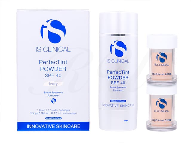 [iS CLINICAL]パーフェクティントパウダーSPF40(アイボリー) 【1本3.5g x 2】